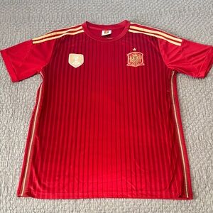 Spain Xavi 2010 World Champions Jersey
